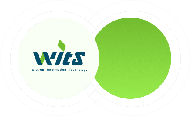 wits 兩個圓圈交疊的波紋