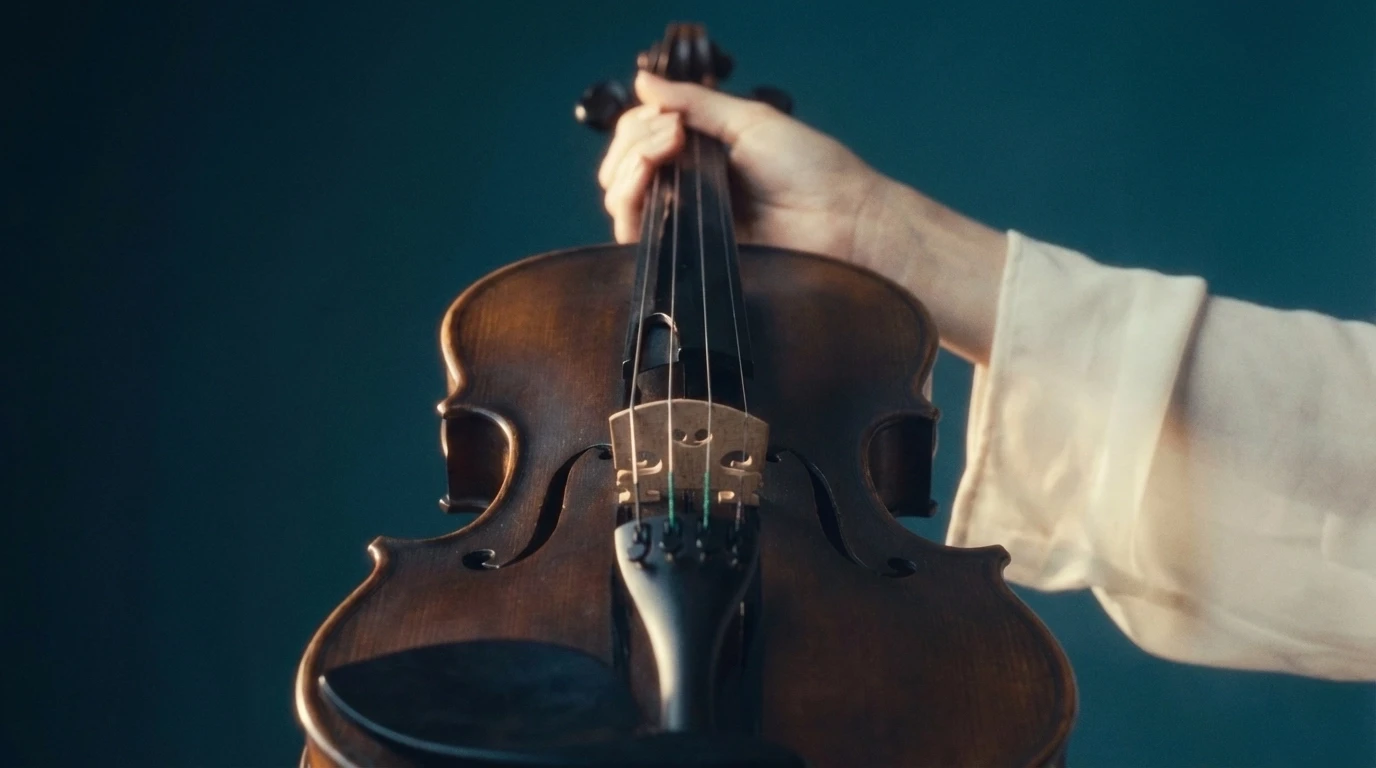 Stylish model in crowd