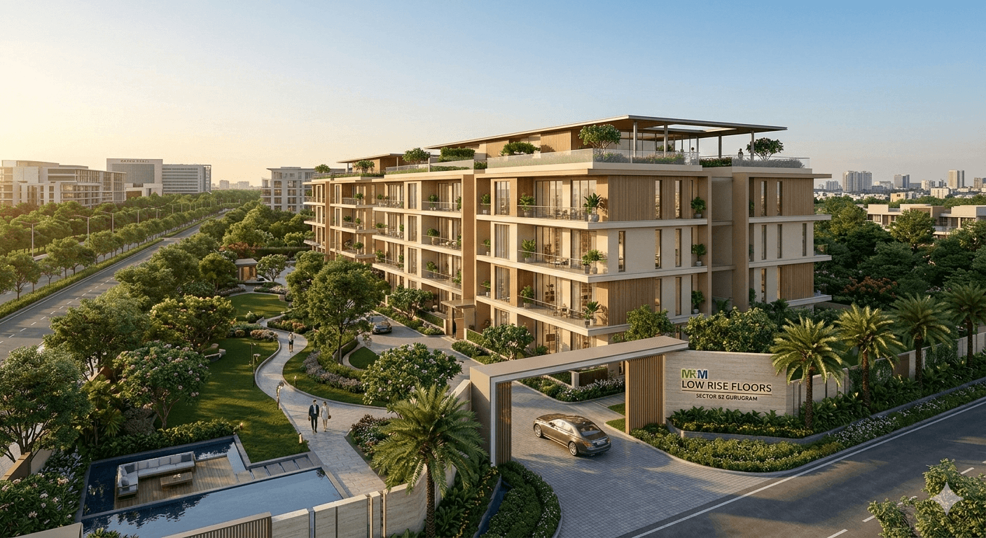 M3M Low Rise Floors at Sector 82, Golf Course Extension Road, Gurugram