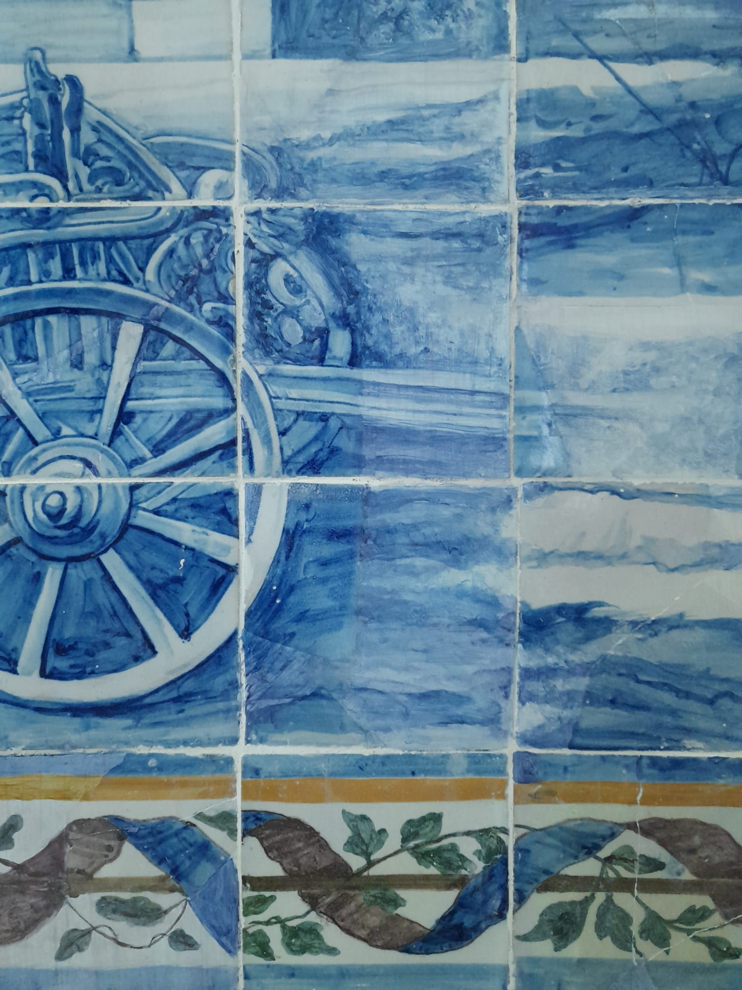 blue tiles
