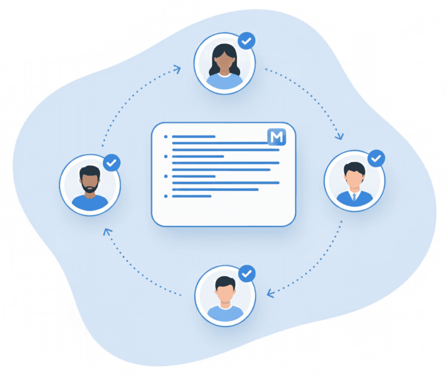Dashboard for managing conversations