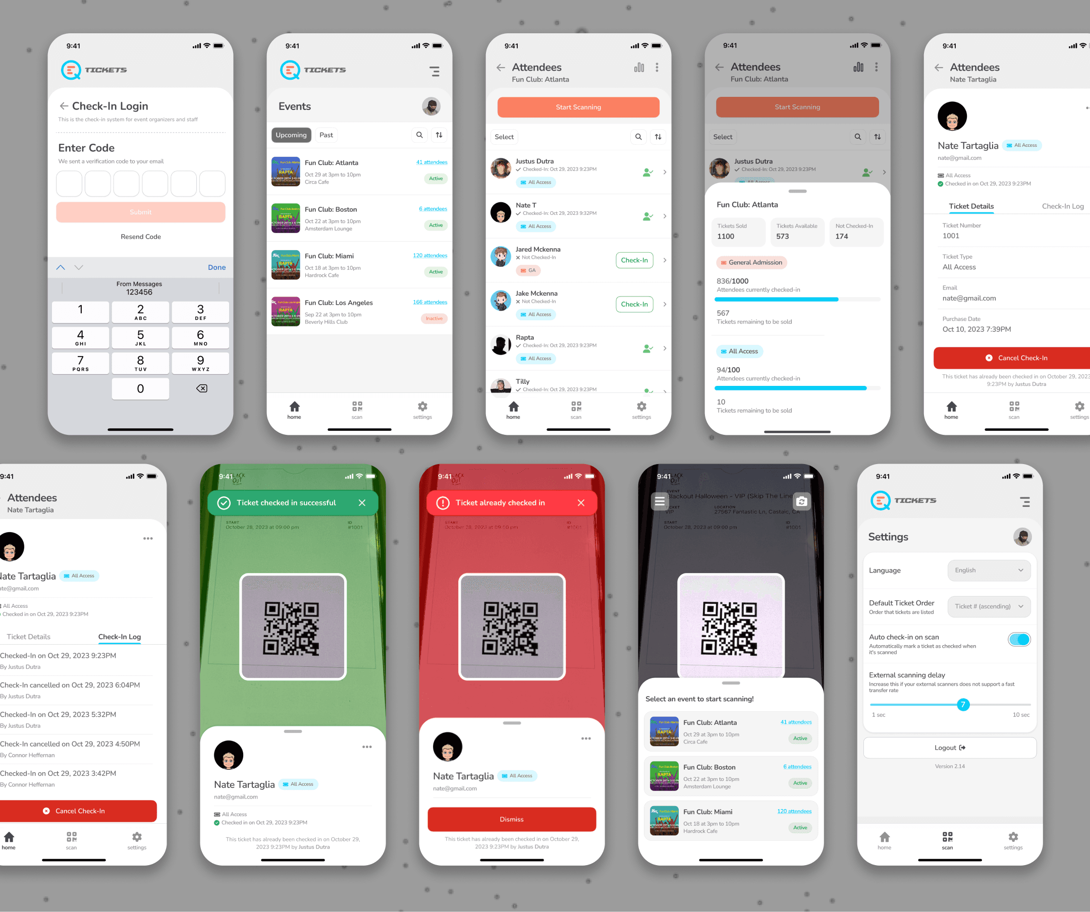 EQ Access Scan App Hi-fi Frames