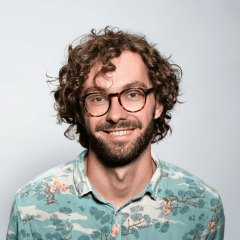 man wearing black sunglasses