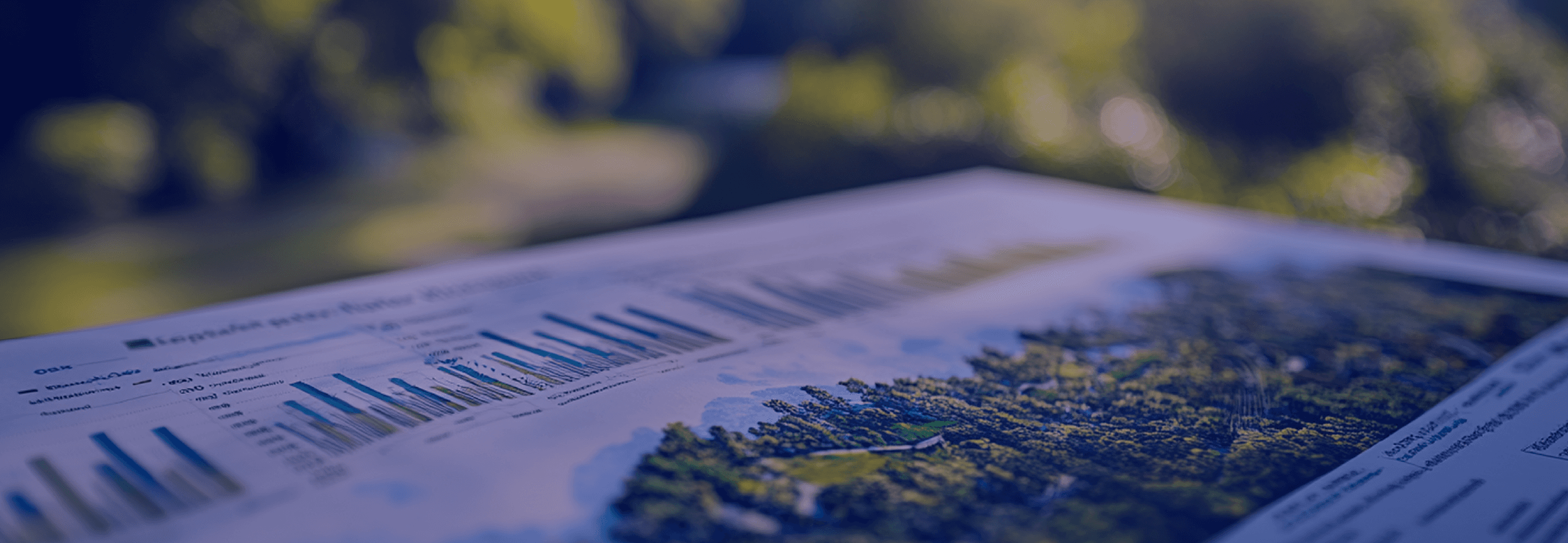 Blue chemical Solution beaker