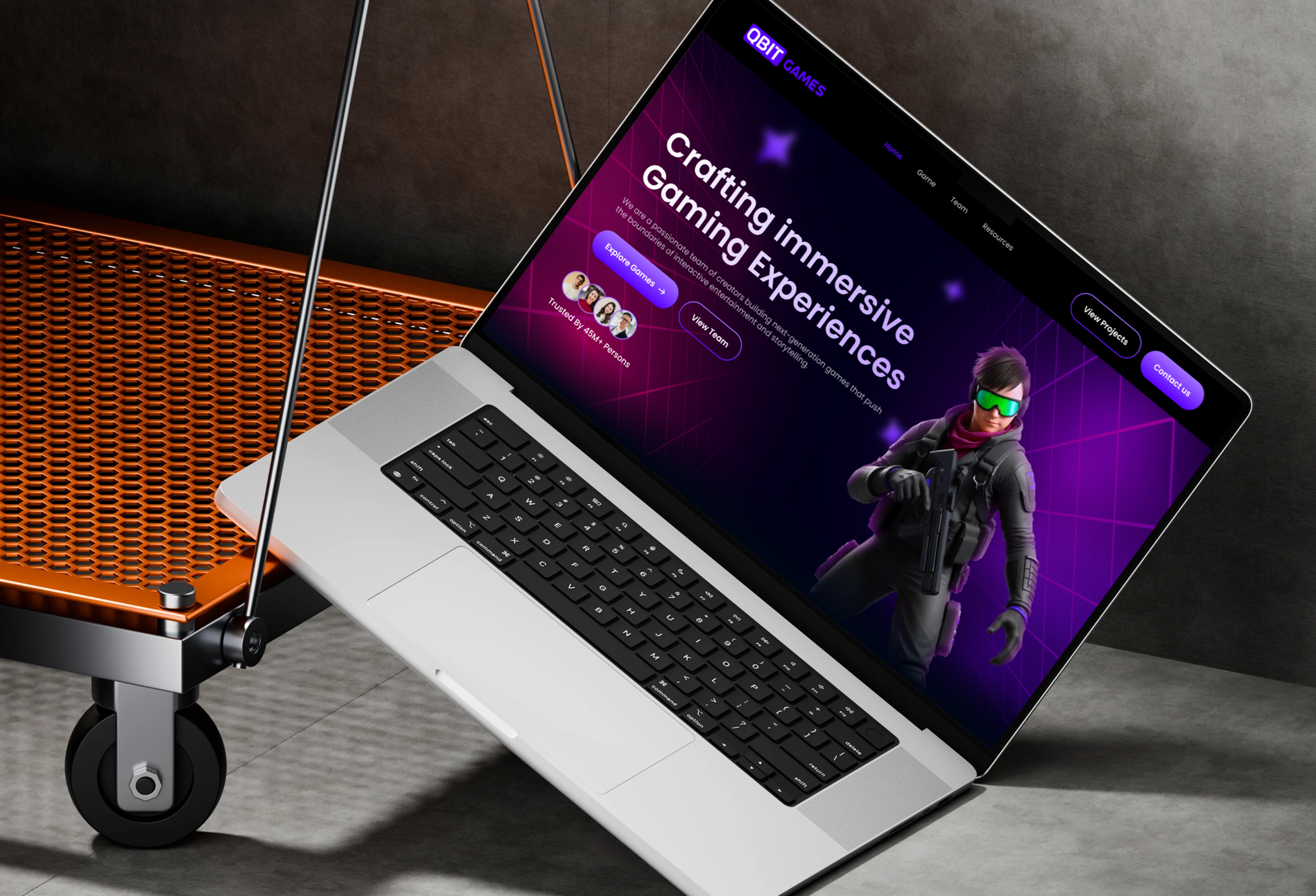 Silhouette trees against a colorful night sky