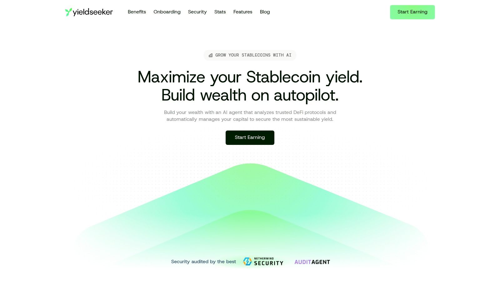 Screenshot from https://yieldseeker.xyz/