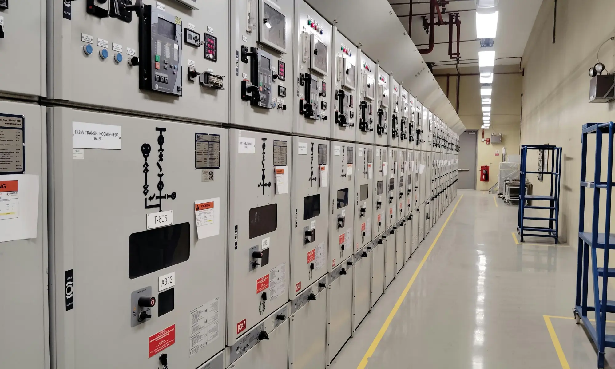 Control Panels for a buildings mechanical system