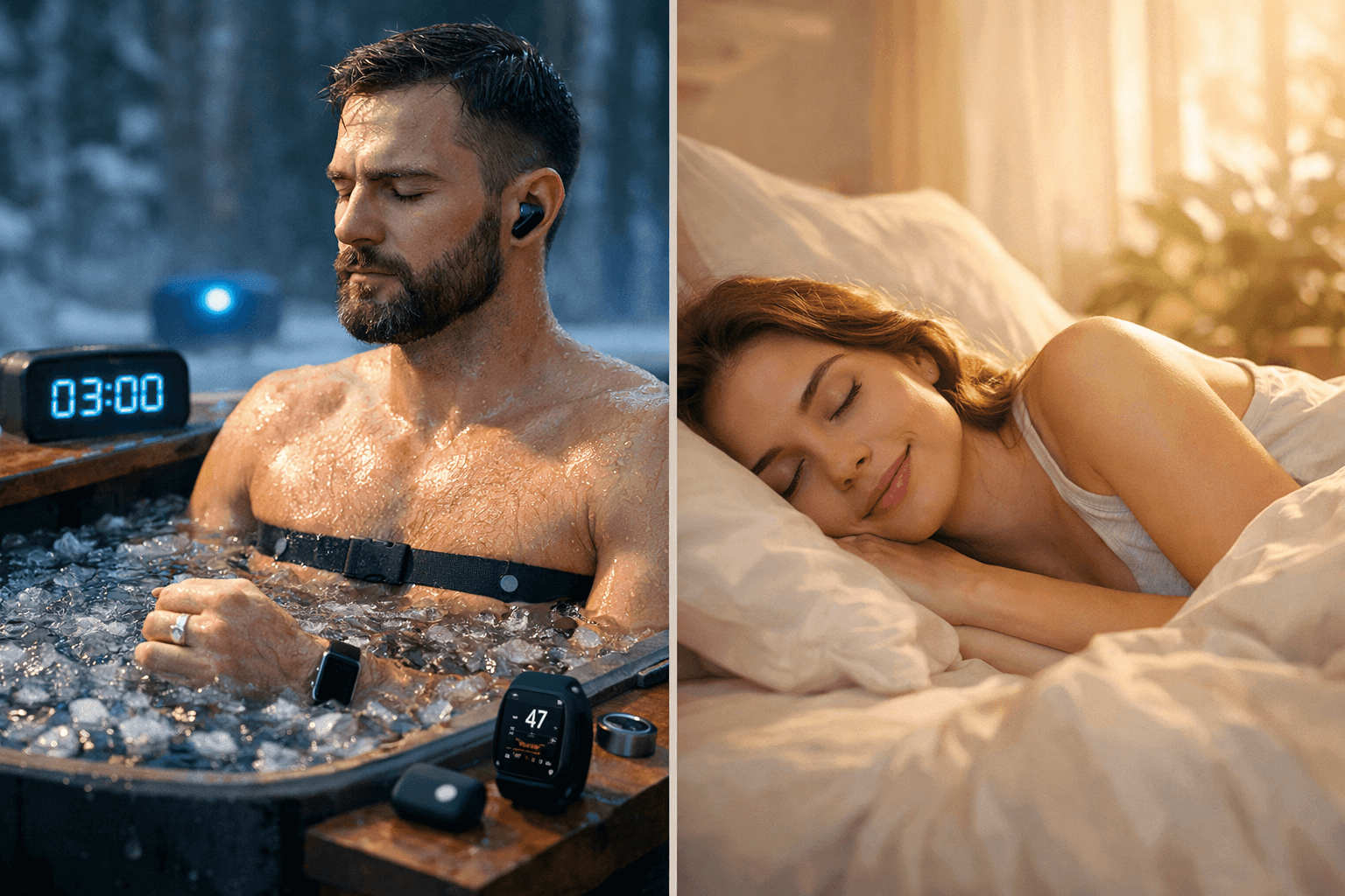 A blank white card resting on a softly draped rust-colored fabric atop a beige quilted surface.