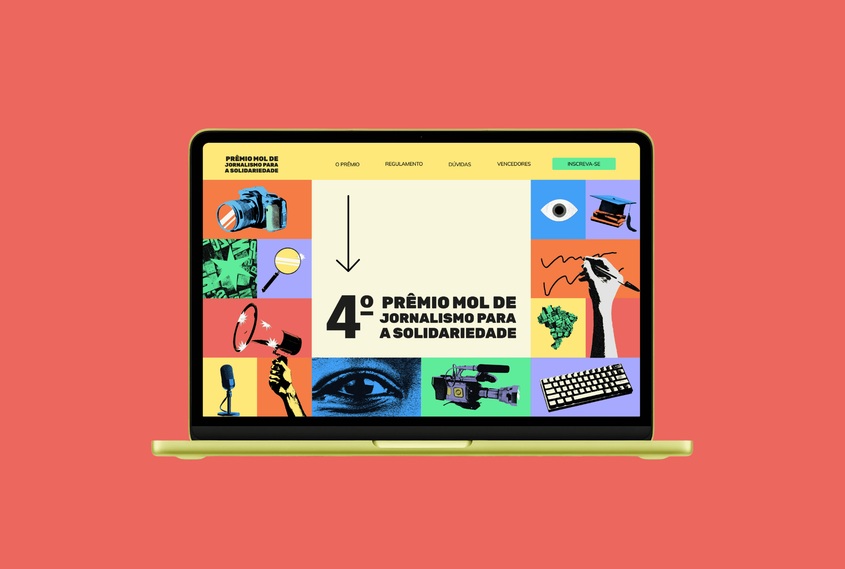 Site Prêmio MOL de Jornalismo