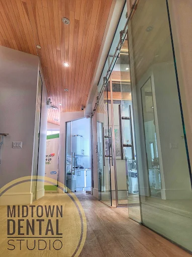 Dental treatment area at Midtown Dental Studio on Eglinton in Midtown Toronto, Ontario | Best Dentist in Midtown Toronto, Ontario
