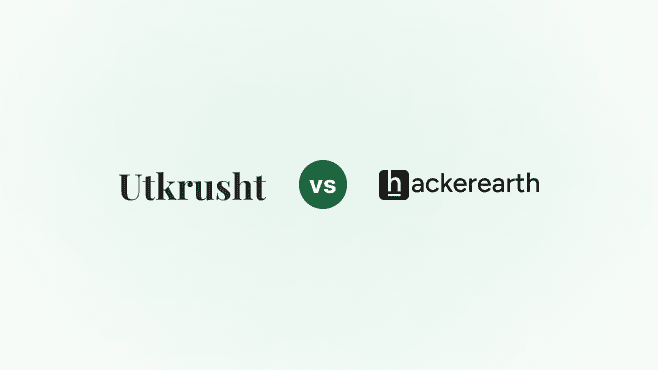 Utkrusht vs HackerEarth