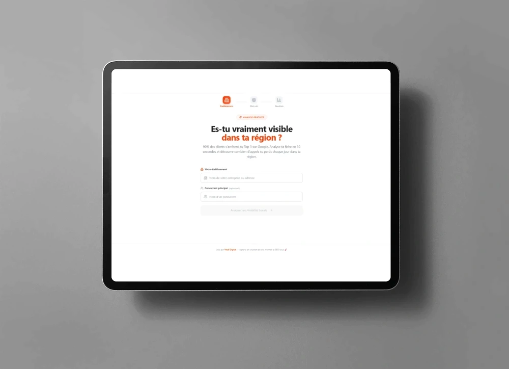 outil audit seo local suisse romande