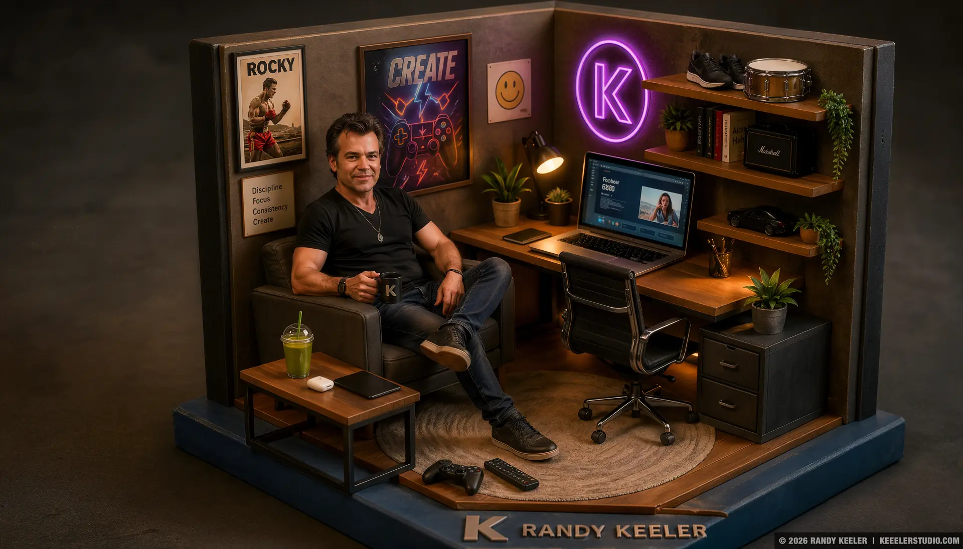 Randy Keeler cubicle
