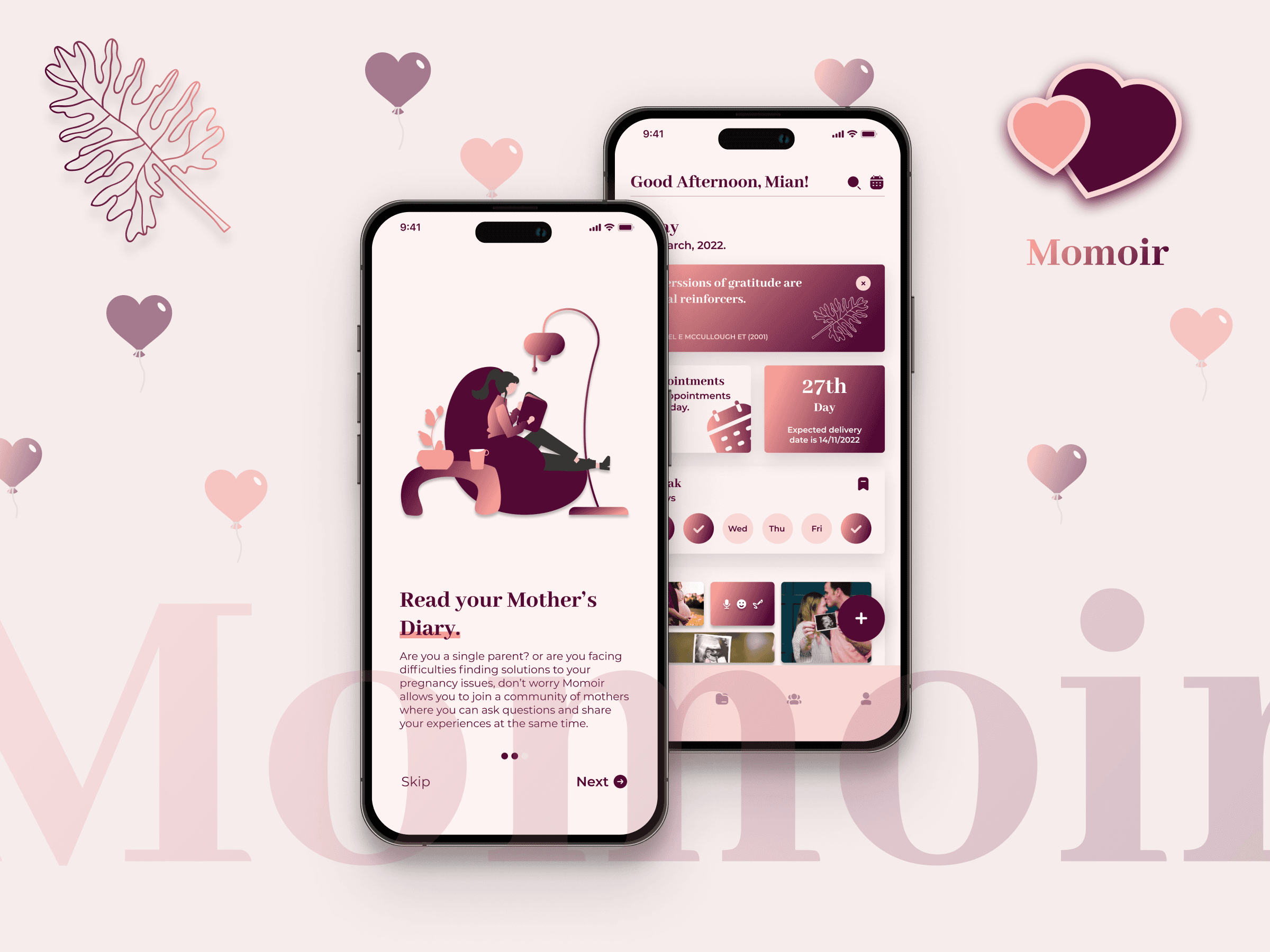 Rear view of black car