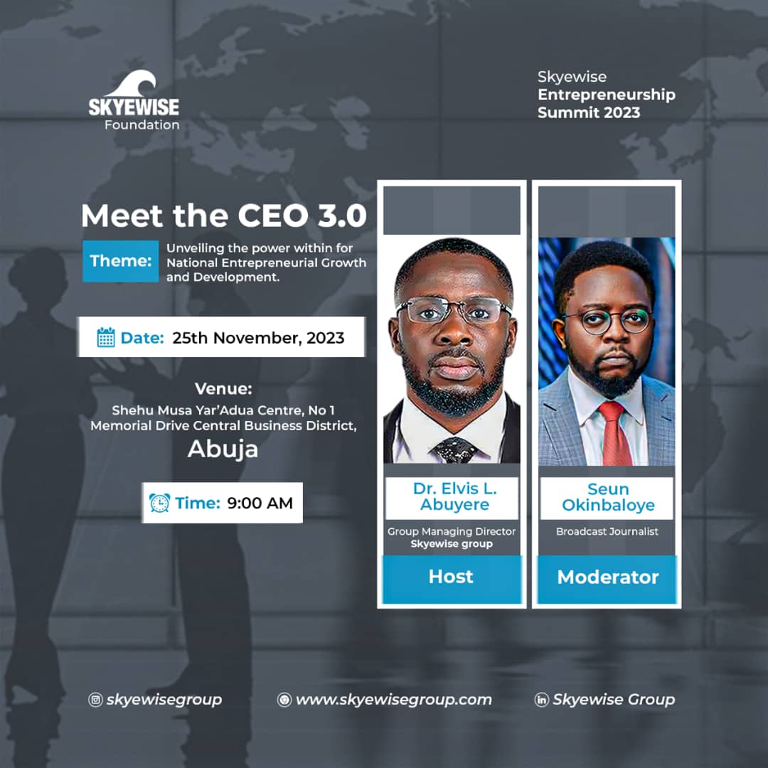 Skyewise Group Entrepreneurship Mentorship Symposium design