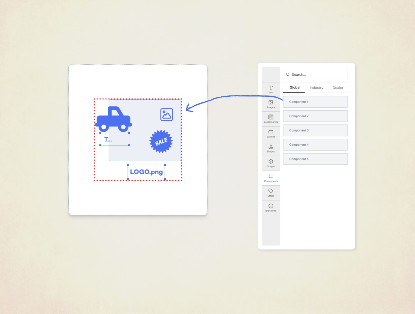 Adding components in Autosigma