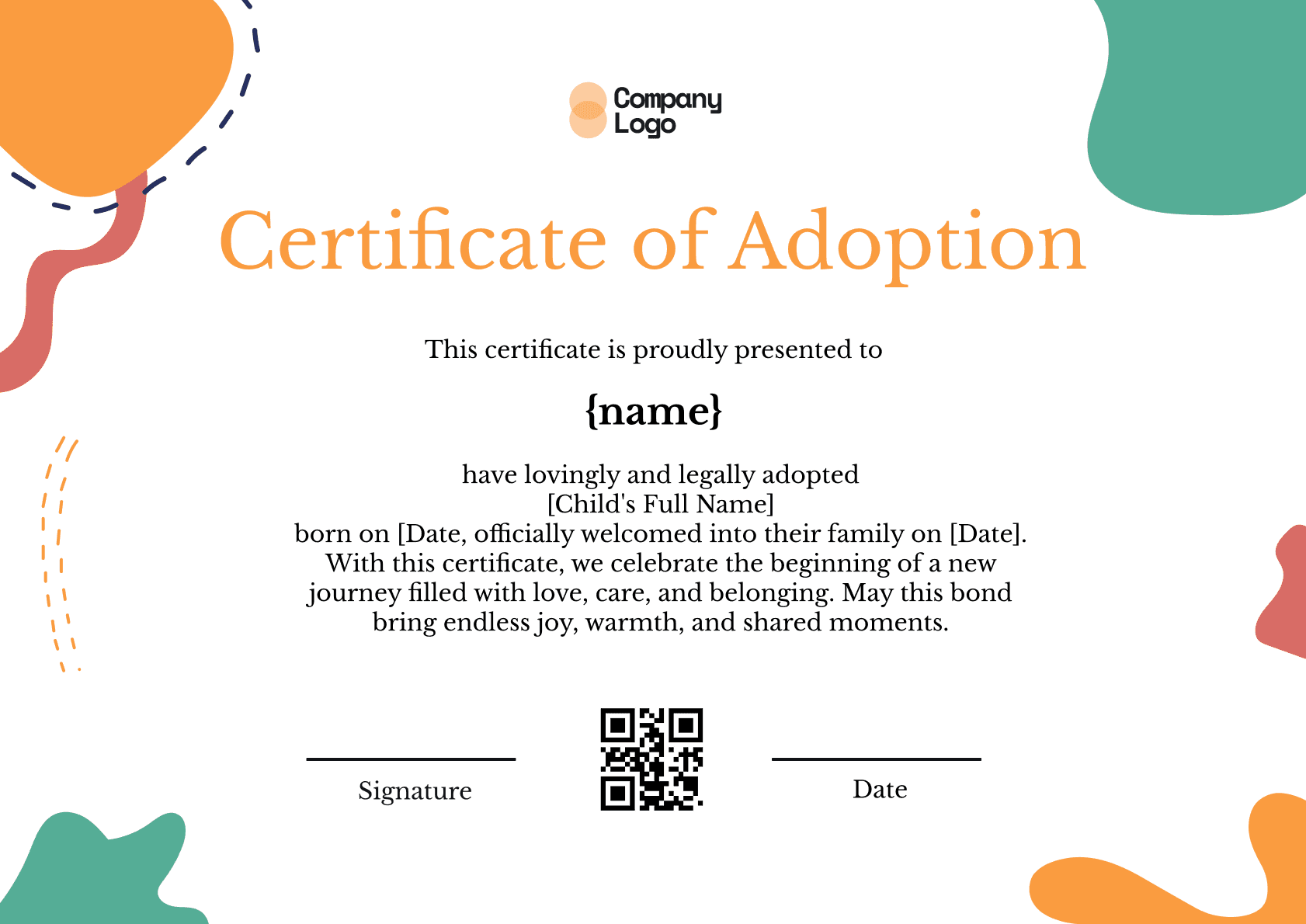 Wauld - Professional and attractive green recognition badge template