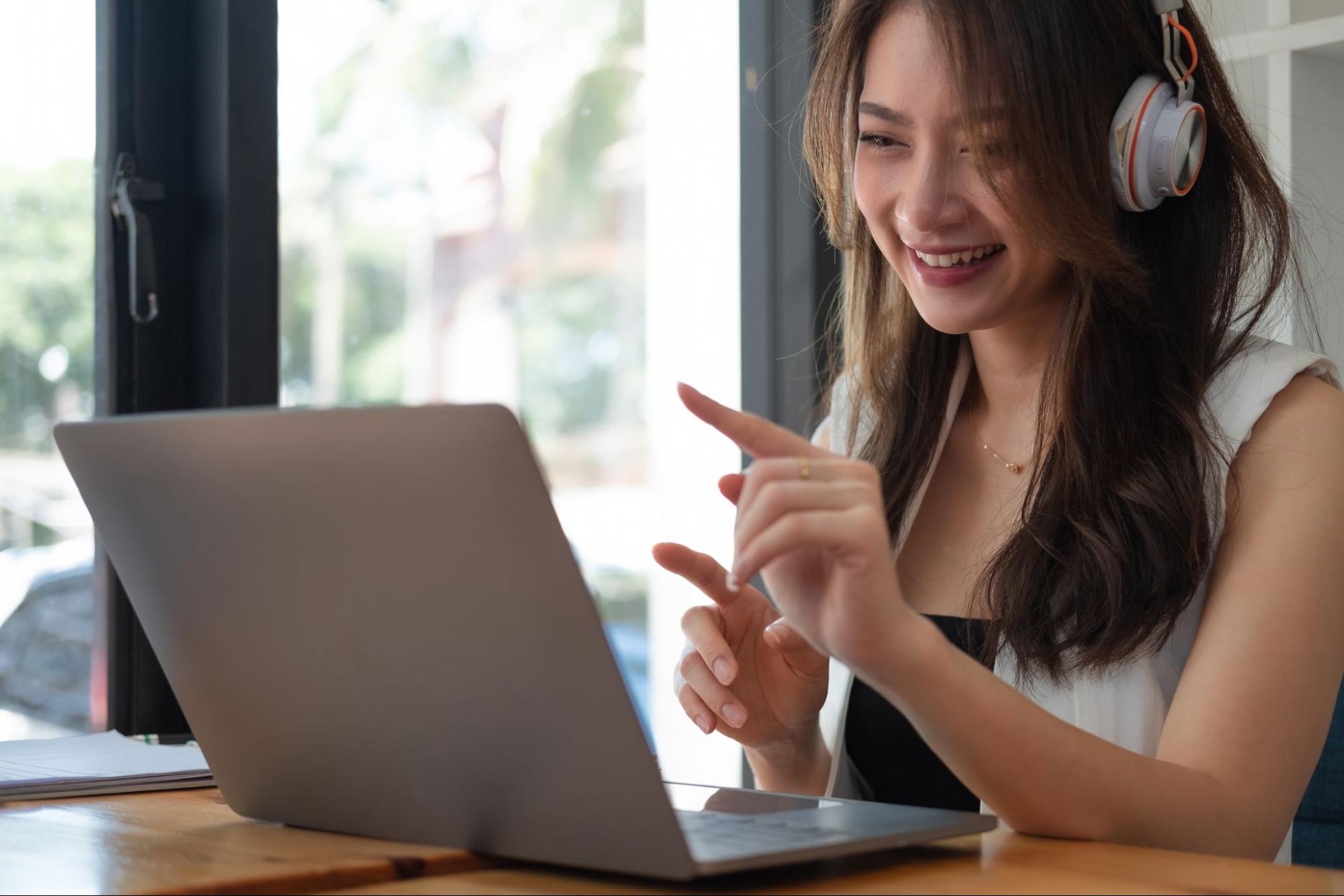 英文課程推薦平台示意圖