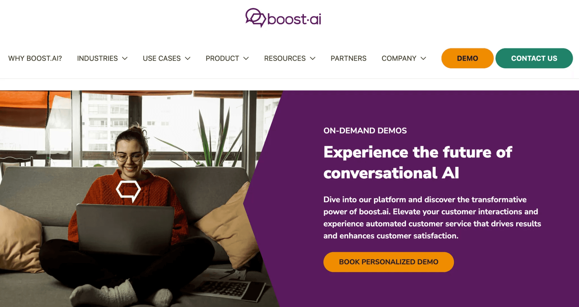 Boost.ai Marketing Spotlight: Bottom of the funnel