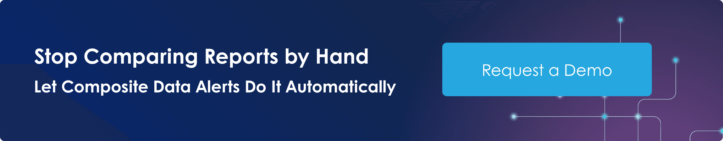 Stop comparing reports by hand, let Chata.ai handle it automatically with their data alerts