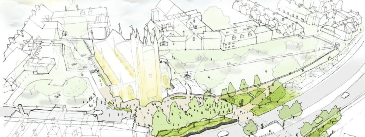 Croydon Minster lighting project visual