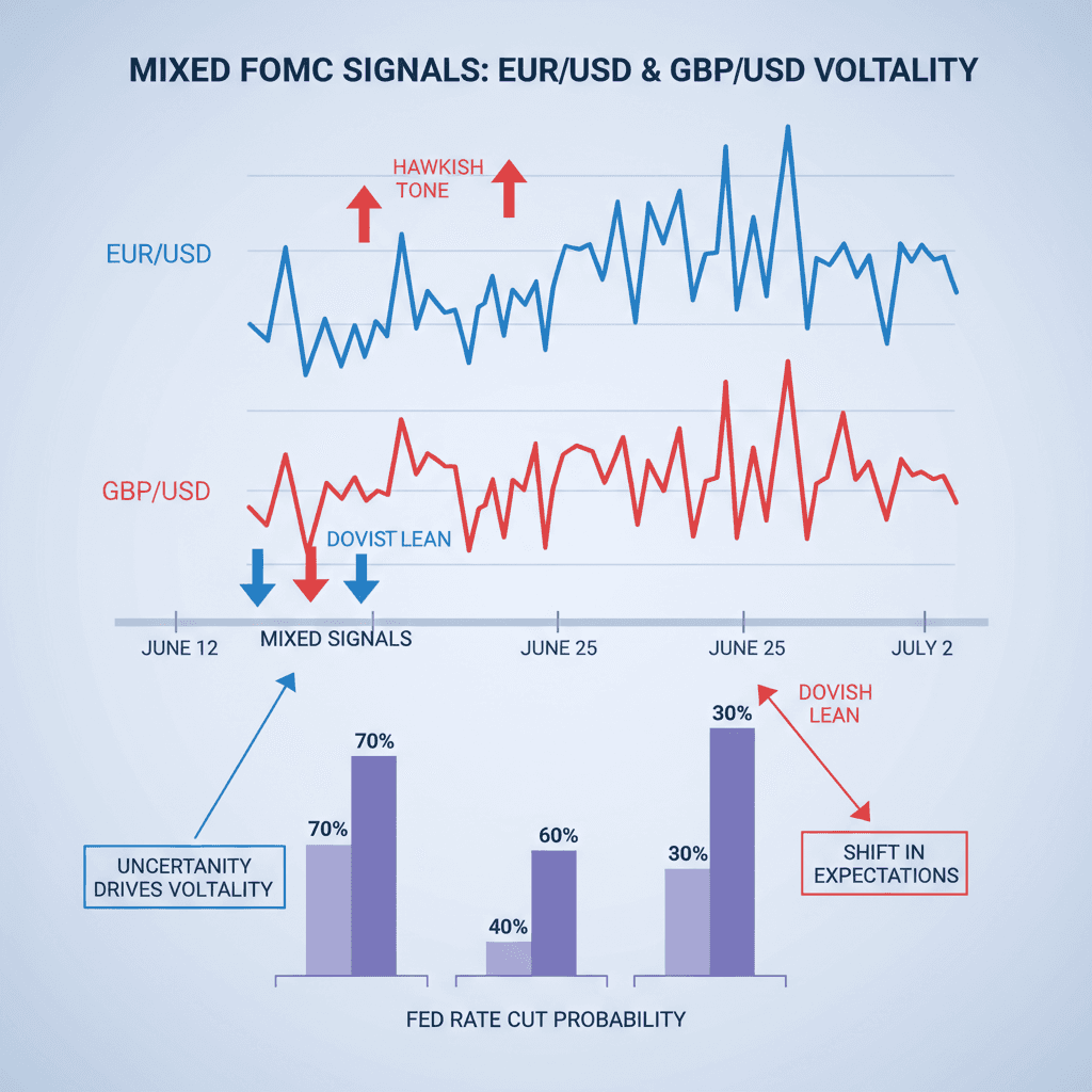 Infographic: FOMC impact on EUR/USD and GBP/USD volatility