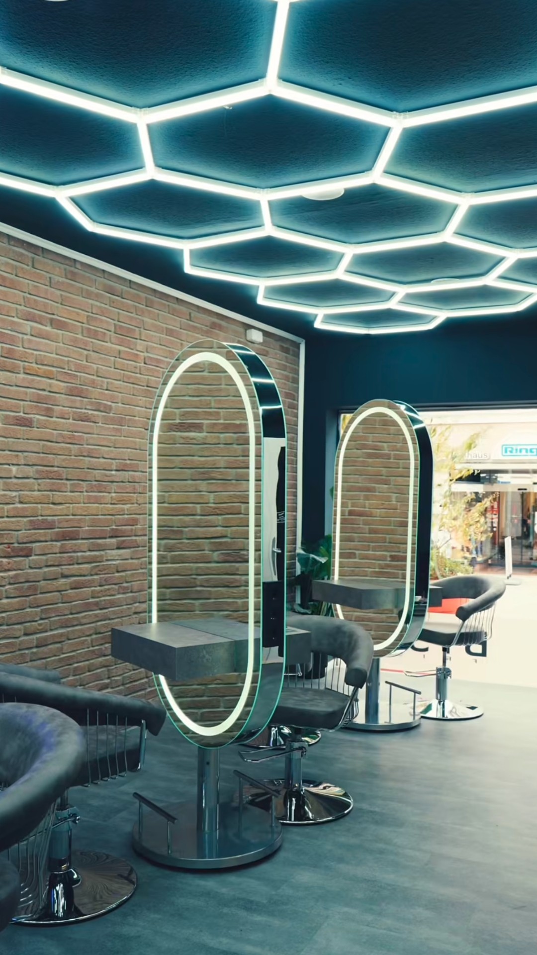 By Saif Frisör Stadthagen Ambiente schön eingerichtet