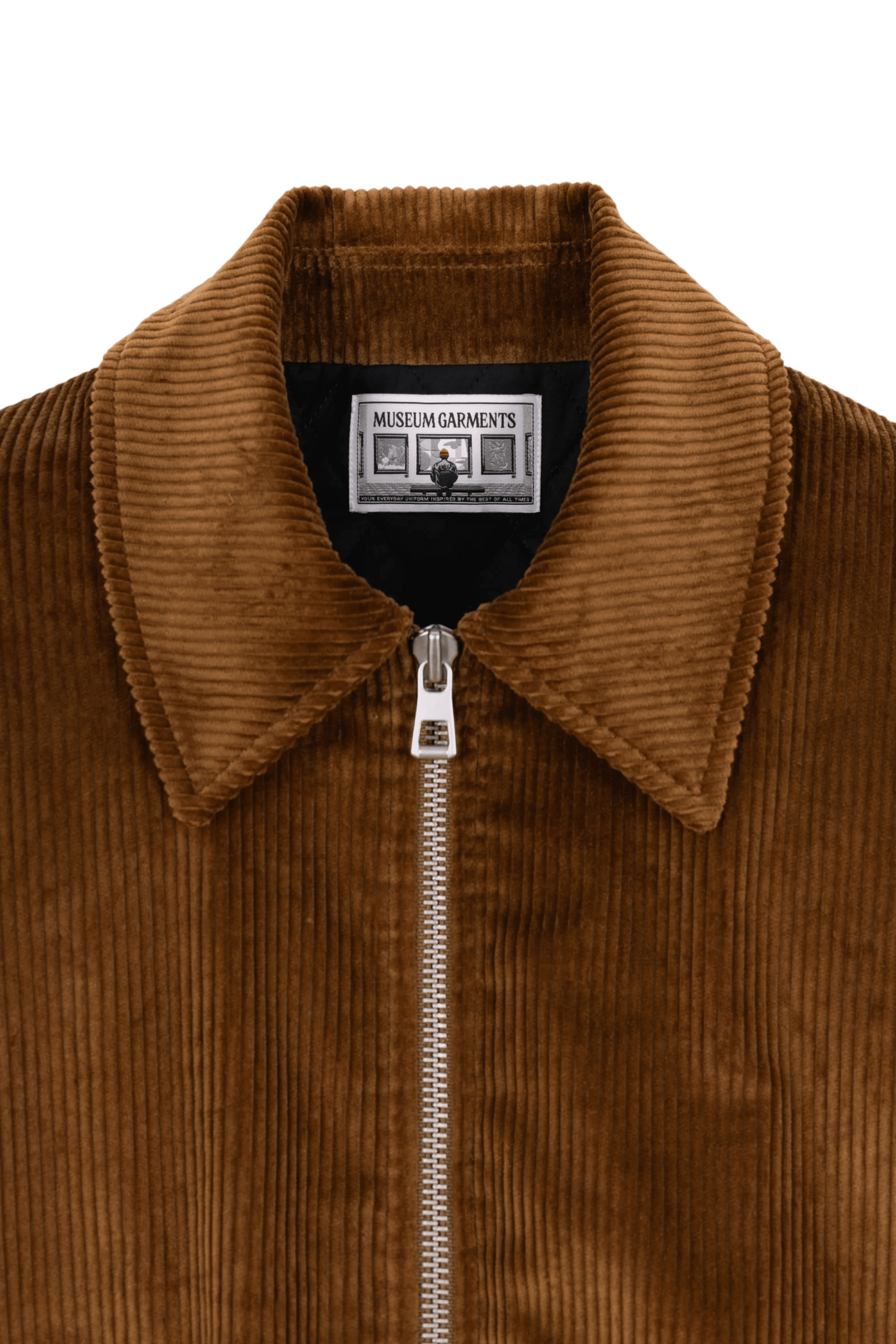 full image of a brown jacket