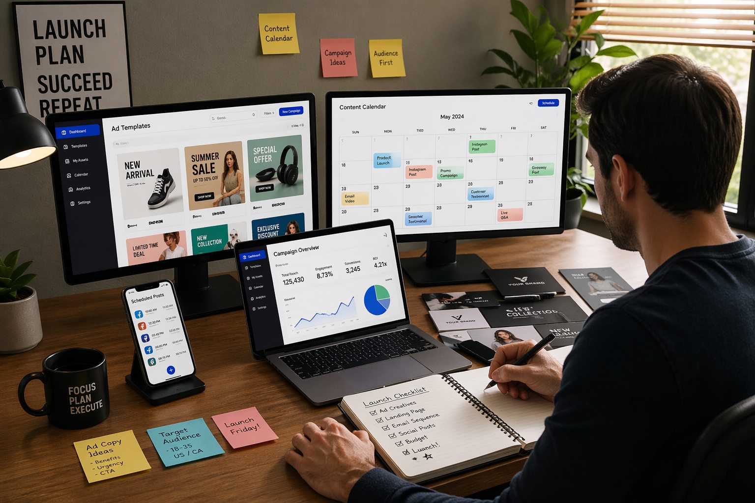 Social Media Ad Design