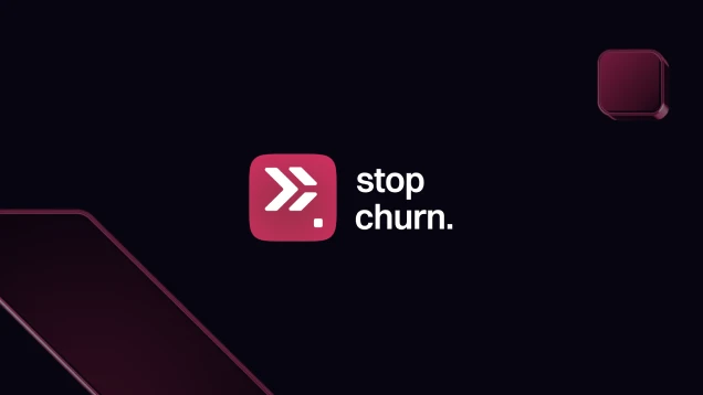StopChurn logo design