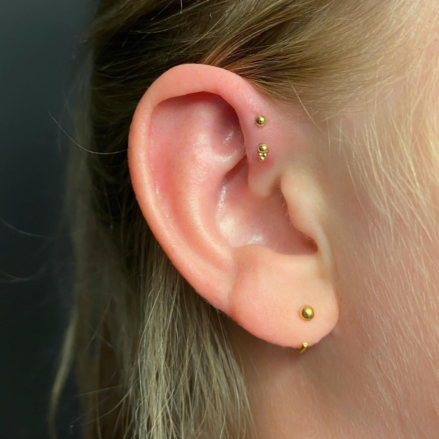 forward helix piercing