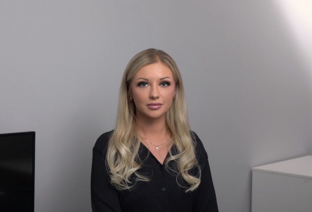Portrait of portfolio creator – front view