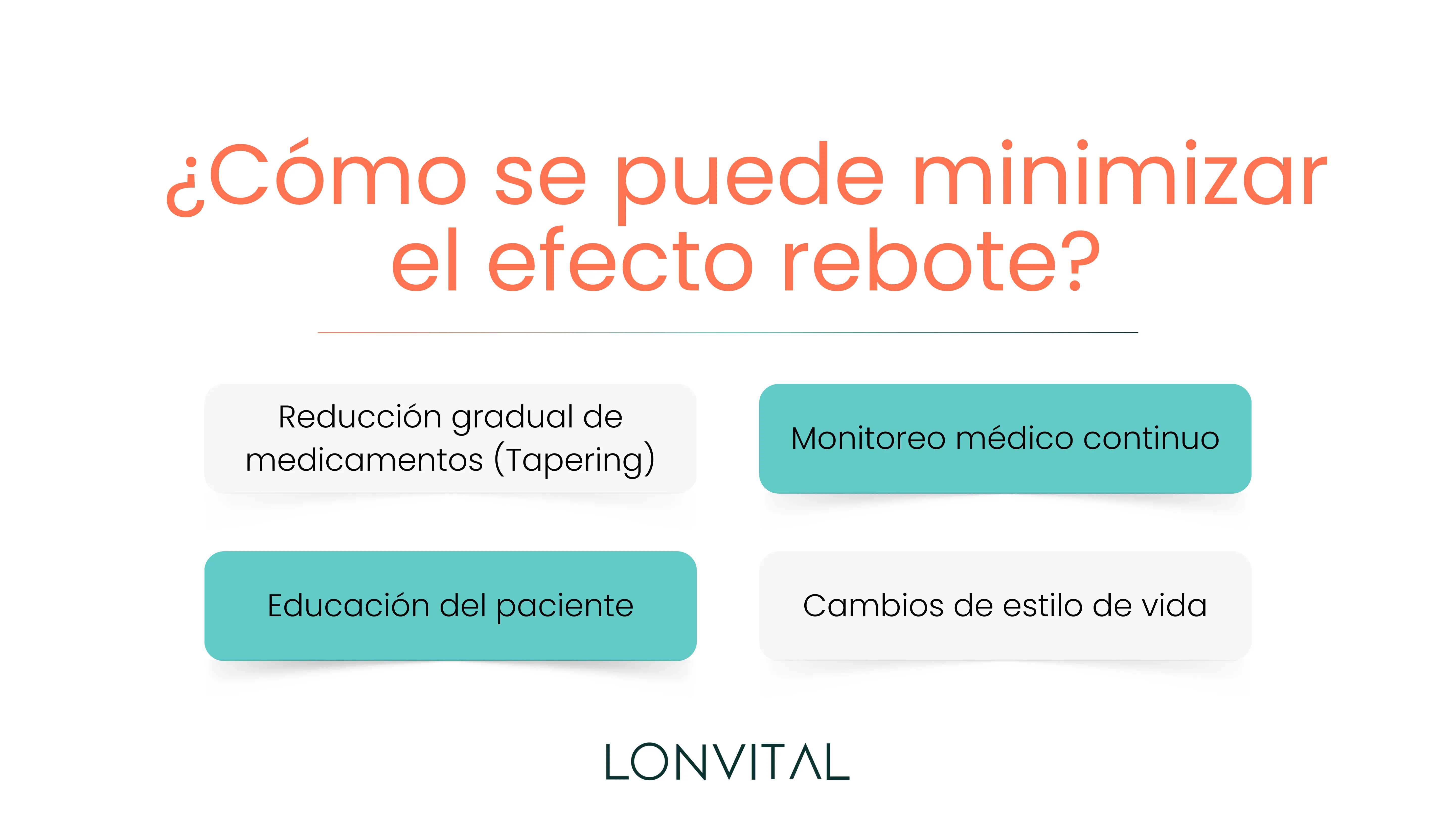 ¿Cómo se puede minimizar el efecto rebote