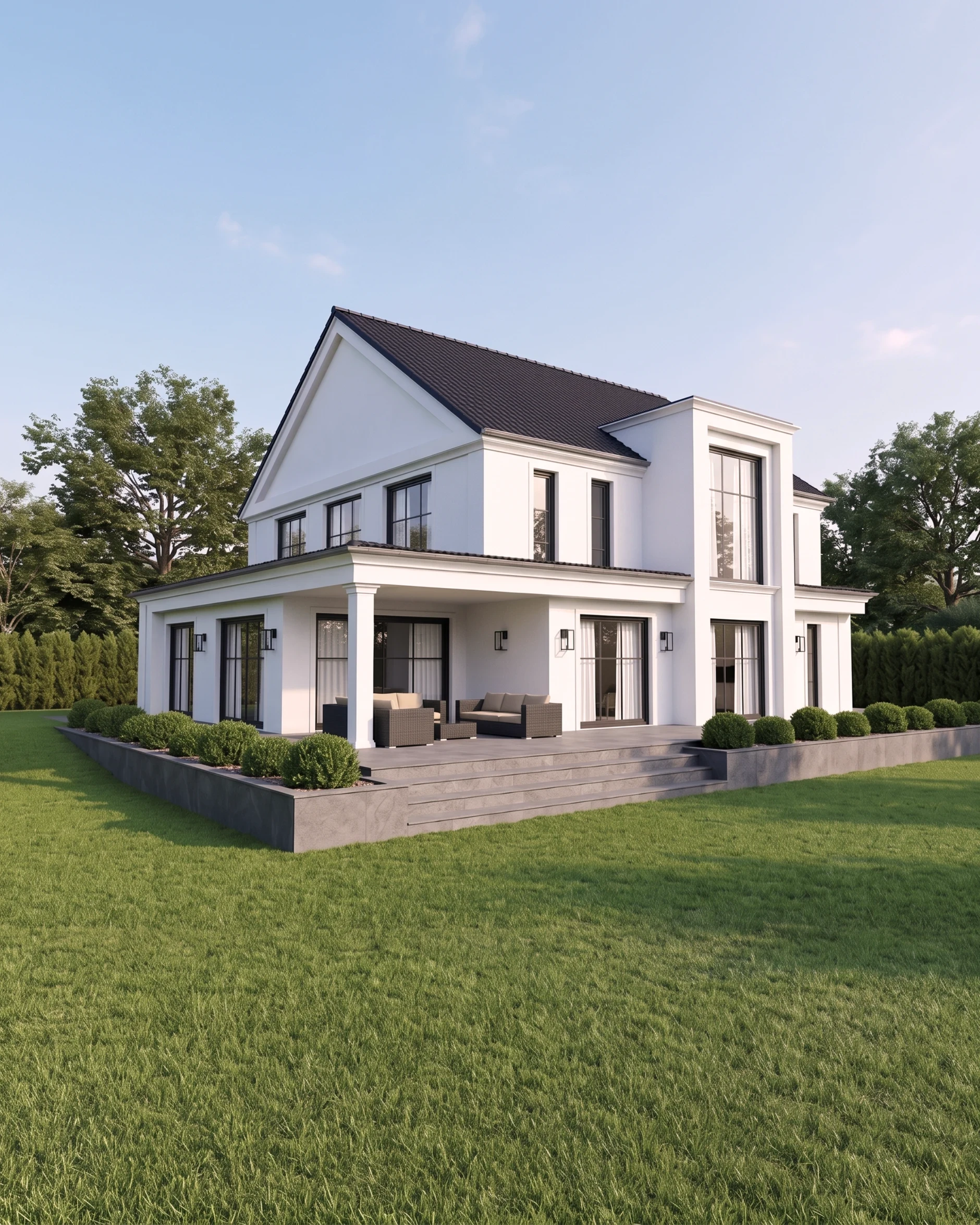 Villa GT Gartenansicht