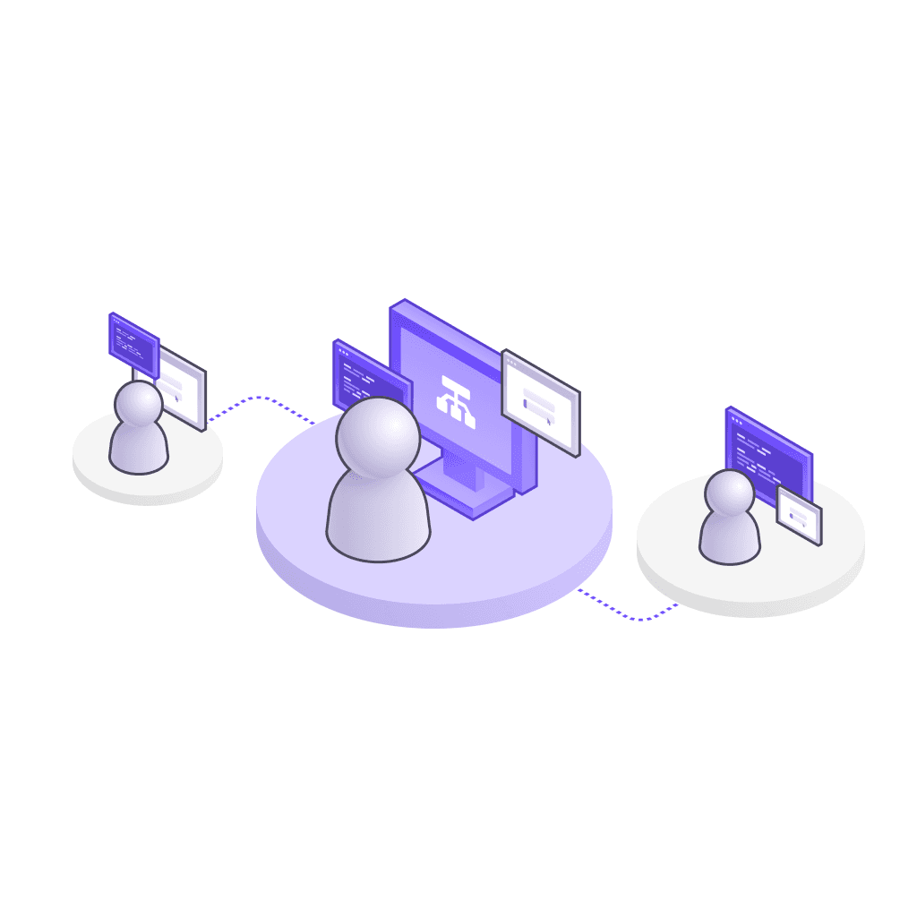 person holding pencil near laptop computer