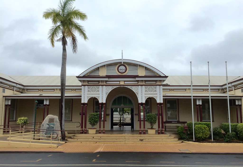 A well known building in Emerald, Queensland