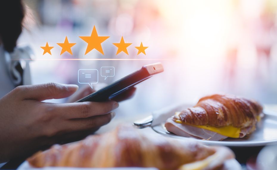 Nota média de bares e restaurantes no Google é de 4,3 estrelas, próximo da zona de excelência