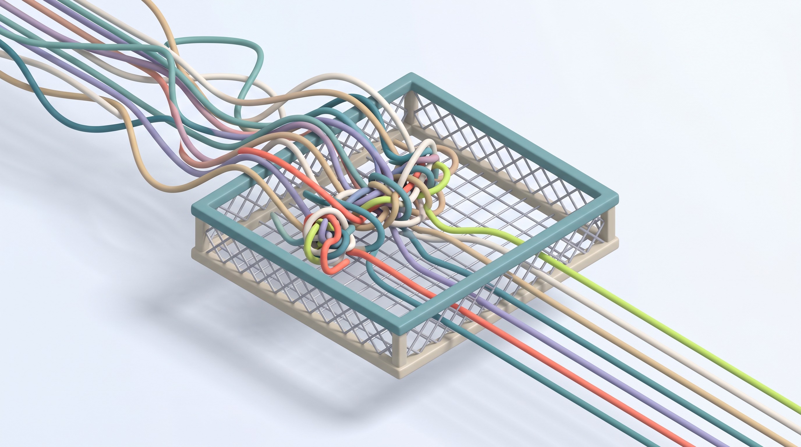 Threads passing through a sieve