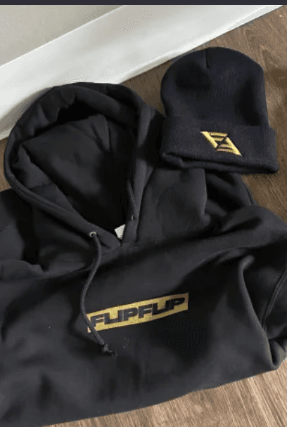 An image showing the launch of FlipFlips exclusive merchandise. 
