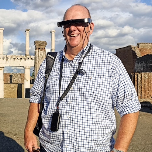 augmented reality tour in Herculaneum