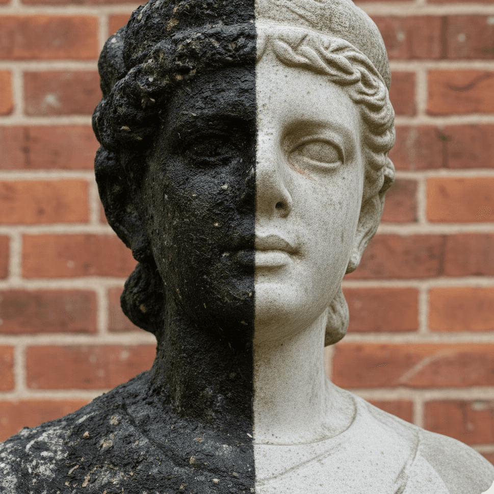 historic sculputure touch up