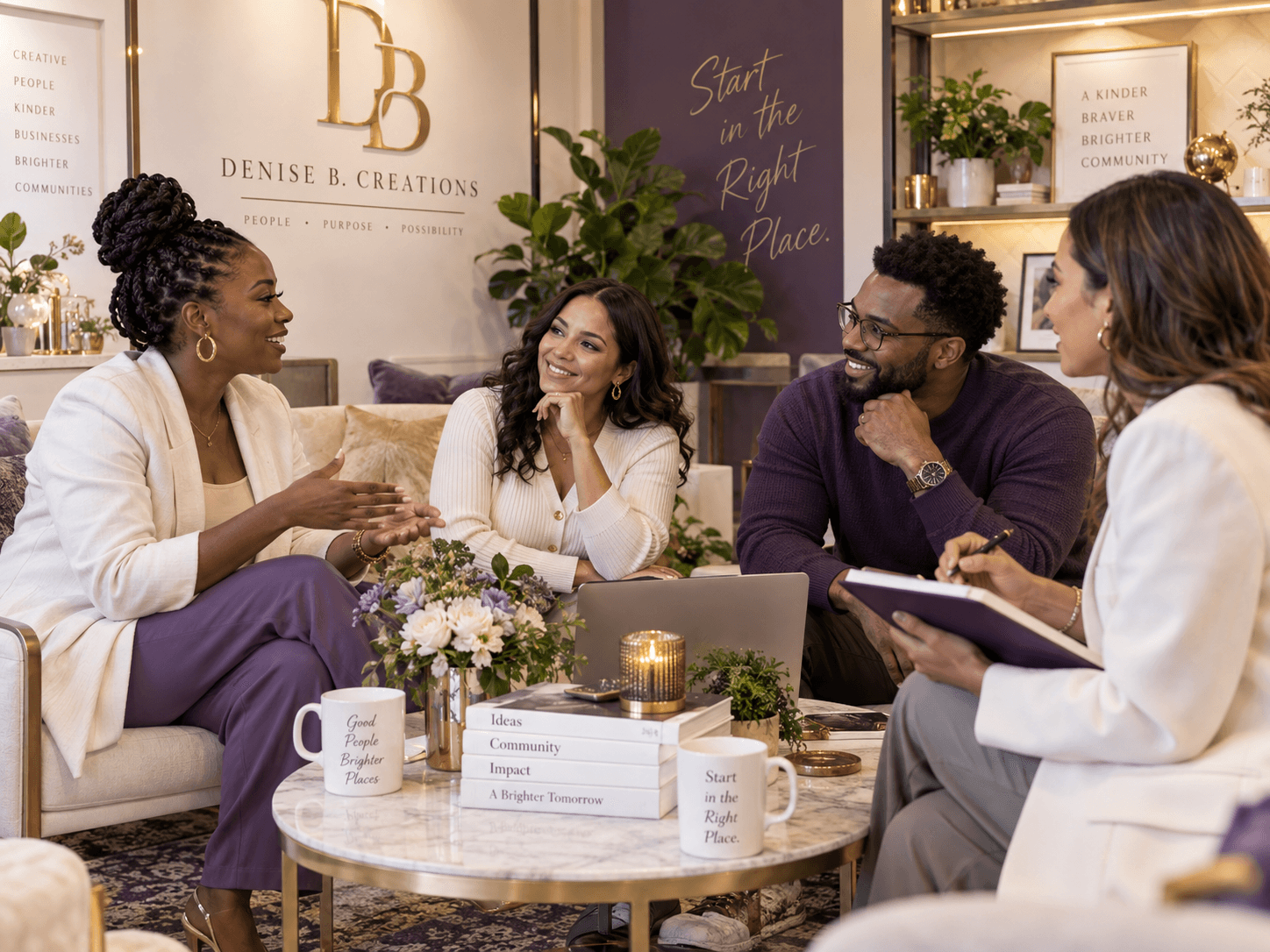 Denise B. Creations community conversation