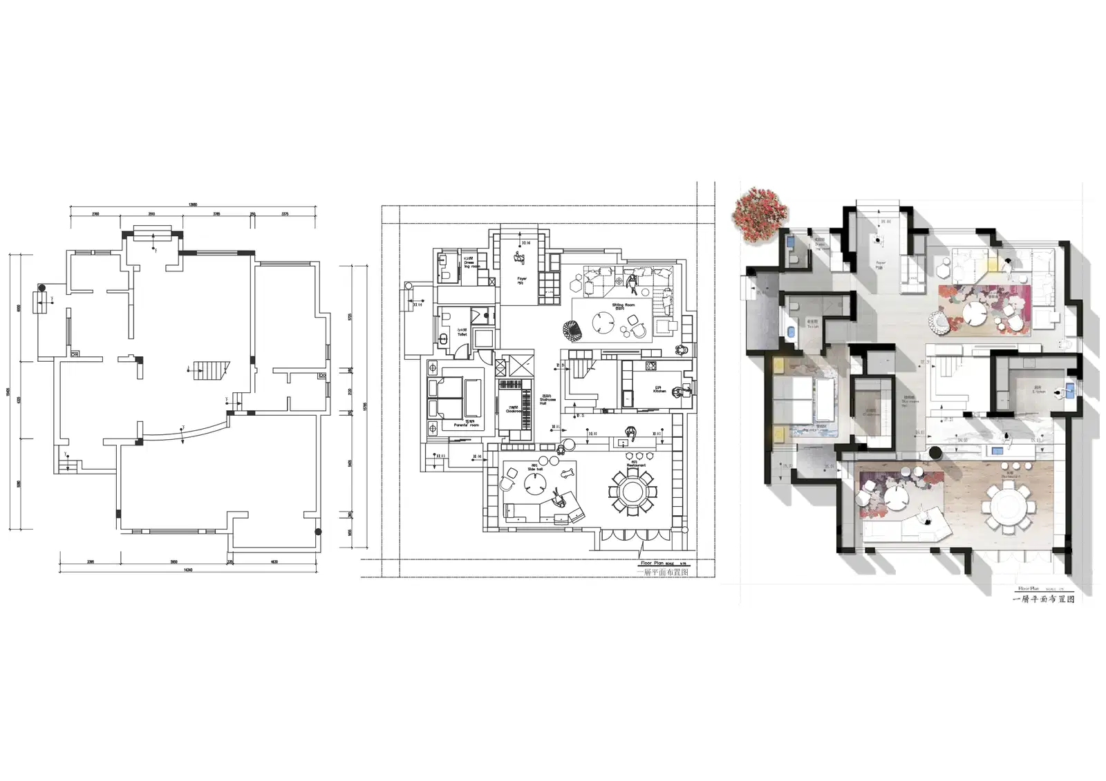 Floor plan render from AutoCAD running on Vagon's Cloud Computer