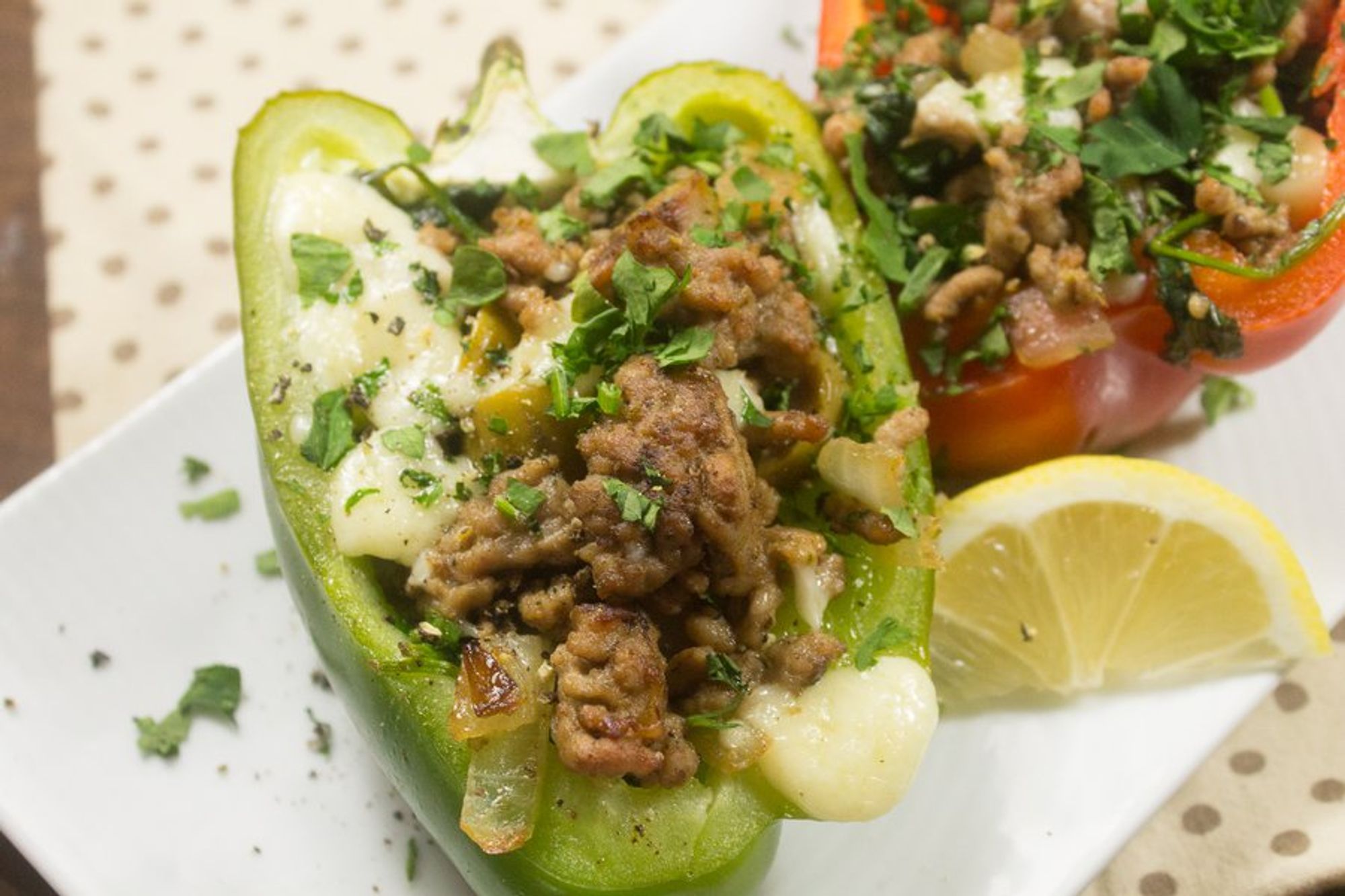 ready for grab mediterranean chicken peppers