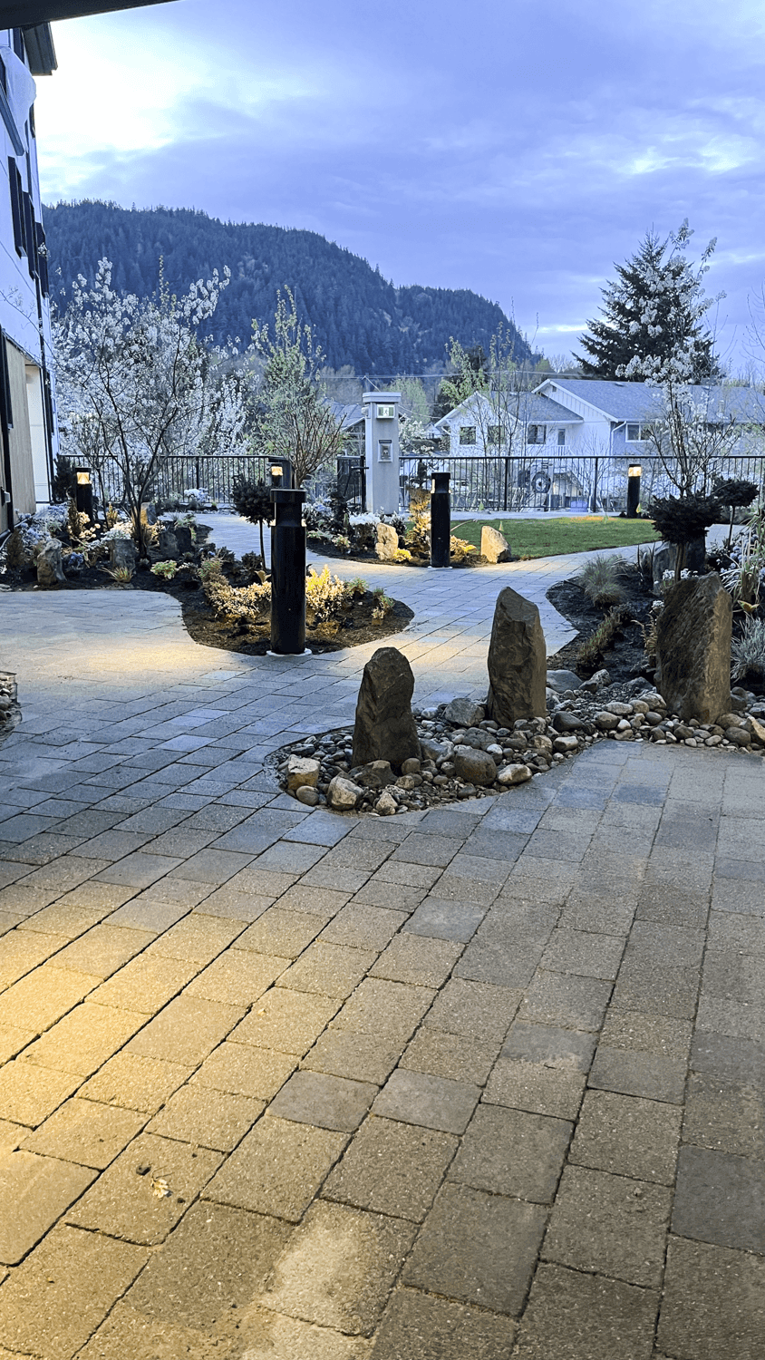 finished work in evening