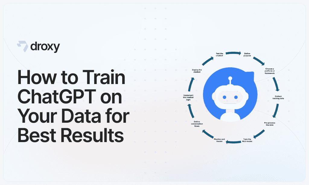 How to Train ChatGPT on Your Data for Best Results - Droxy AI