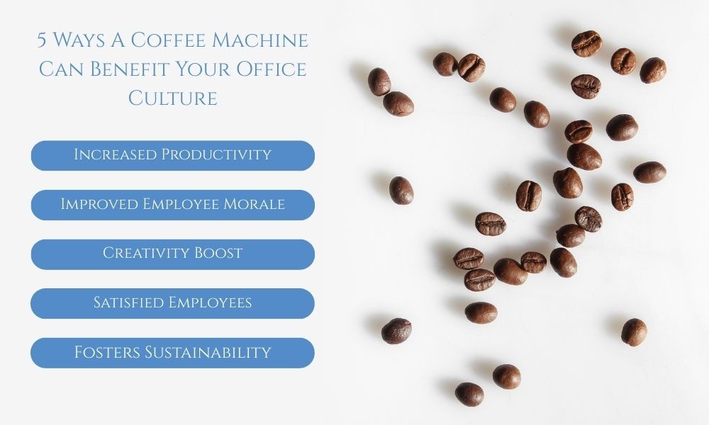 5 ways a coffee machine can benefit your office culture