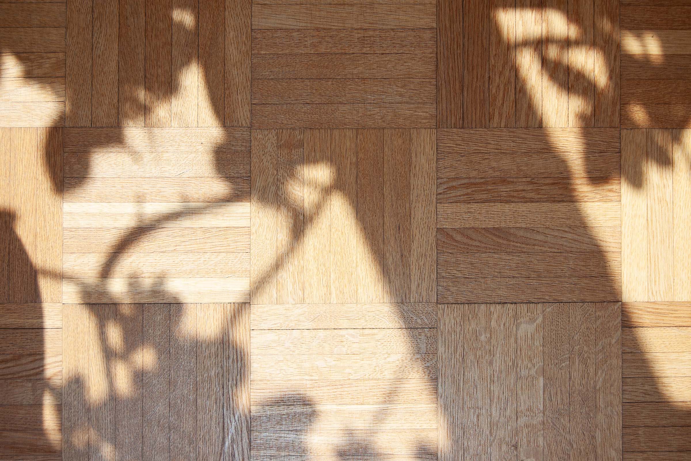 aufgearbeitetes Parkett