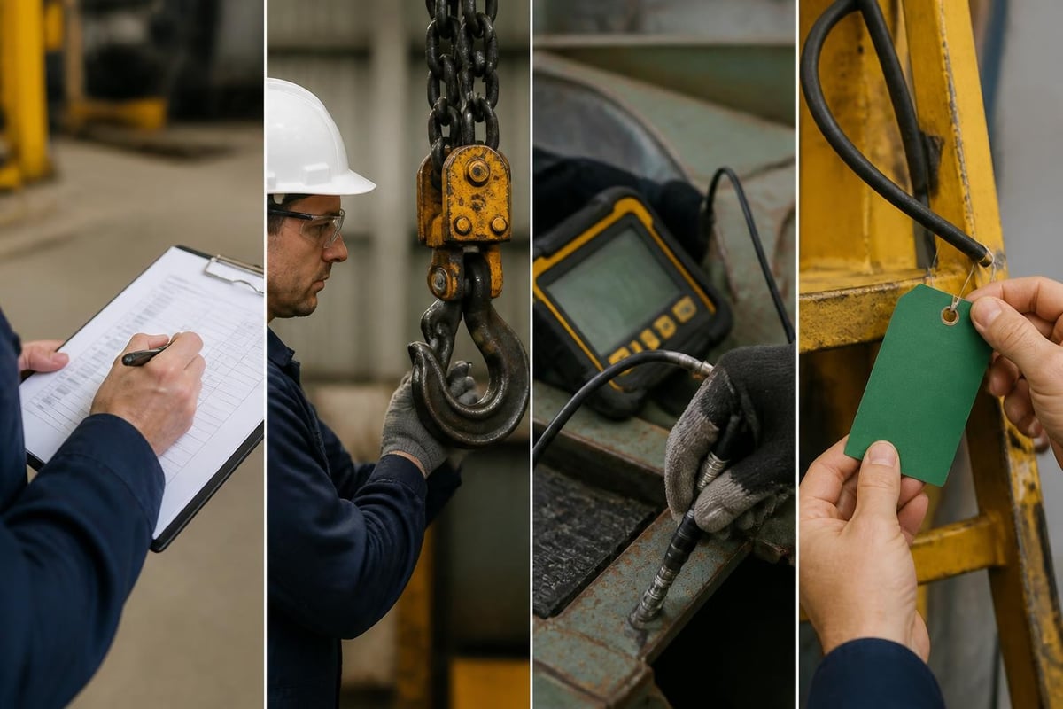 Equipment inspection process