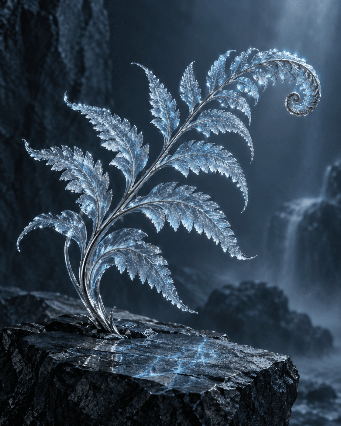 Glass fern